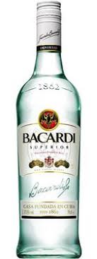 Bacardi Superior White Rum 700ml Bacardi Rum Bacardi Bacardi White Rum