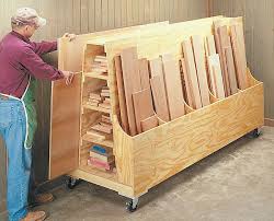 20 Scrap Wood Storage Holders You Can Diy Lumber Storage Plywood Storage Lumber Storage Rack
