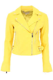 Michael Kors Biker Jacket Ms92hzl2a3 Sunshine Italy