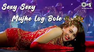 Sexy Sexy Mujhe Log Bole | Karishma Kapoor | Alisha Chinai | Anu Malik |  Khuddar | 1994 - YouTube