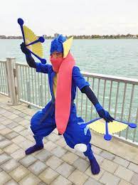 This is a perfect decal for any little or big kid! Greninja Gijinka Cosplay Pokemon By Https Www Deviantart Com Ptrcosplay On Deviantart Pokemon Cosplay Diy Pokemon Halloween Costume Pokemon Costumes