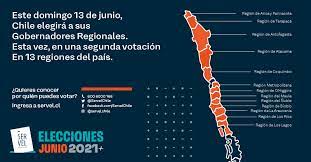 Explica servel que, el día 19 de mayo, dentro del plazo legal, fueron declaradas dos listas correspondientes a dos pactos electorales para primarias presidenciales:. Servicio Electoral On Twitter Estas Son Las 13 Regiones Que Contaran Con Segunda Votacion De Gobernadores Regionales El Proximo 13 De Junio Recuerda Siempre Informarte Por Las Plataformas Oficiales De Servel Elecciones2021cl