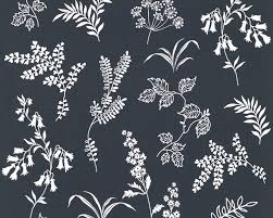 They only add more personality to it. A S Creation Wallpaper Flowers Black White 366933