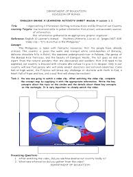 Answer key grade 5 • module 4 multiplication and division of fractions and decimal fractions. 4th Quarter English 10 Docx Paintings Questionnaire