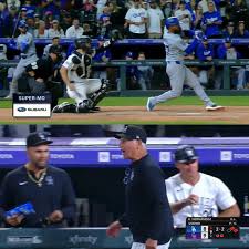 Lance Barksdale said that Teoscar Hernandez checked his swing here which  would have ended the game. On the next pitch, Teoscar went yard to give the  Dodgers the lead 👀