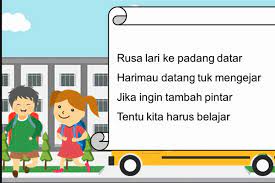 Buatlah Satu Bait Pantun Nasihat Jawaban Belajar Dari Rumah Tvri 6 Mei