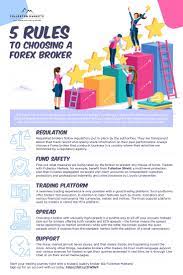 5 Rules To Choosing A Forex Broker Forex Brokers Marketing How To Find Out
