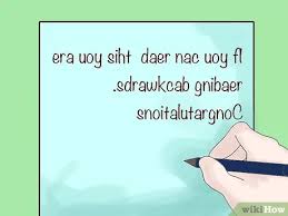 3 Ways To Read Backwards Wikihow