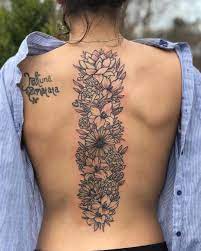 Tattoos On Back Of Leg For Girl Tattoosonback Spine Tattoos For Women Tattoos Back Tattoos