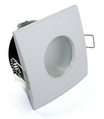 Buy online with fast & free uk delivery. 1x Bathroom Ceiling Fitting Recessed Spotlight Ceiling Downlight Recessed Frame Mounting Ring Metal Aquarius S Square Ip44 White Led Mr16 Gu10 Halogen 230 V Built In Spot Light 12 V Buy Online In Bosnia