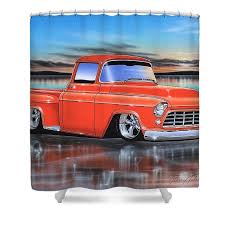 Image result for Orange 1955 Truck