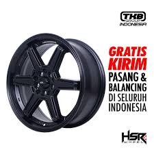 6 inci ukuran pcd velg : Velg Mobil Ring 15 Hsr Minas Pcd H10x100 114 3 Et42 Terbaru Agustus 2021 Harga Murah Kualitas Terjamin Blibli