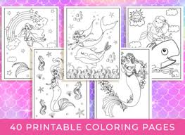 Search through 623,989 free printable colorings at getcolorings. Mermaid Coloring Pages 40 Printable Mermaid Coloring Pages For Girls Teens
