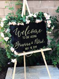 Back Painted Acrylic Wedding Welcome Sign Bridal Shower Sign Etsy In 2021 Bridal Shower Signs Wedding Welcome Signs Floral Baby Shower Invitations