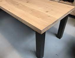 robuuste eikenhouten tafel te koop eikenhouten tafel kopen eetkamertafel antieke tafels tafels van oud hout landelij antieke tafels eetkamertafel tafels
