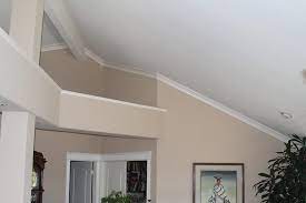 20 Vaulted Ceiling Ideas To Steal From Rustic To Futuristic Ceiling Trim Crown Molding Vaulted Ceiling Vaulted Ceiling Bedroom