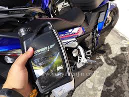 Minyak pelincir sedang testing komen 3.2.1. Minyak Hitam Motosikal Terbaik Untuk Honda Rs150 Yamaha Y15zr