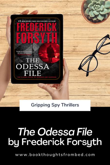 Audio Book Review: The Odessa File by Frederick Forsyth, Narrated by  Frederick Davidson | Book Thoughts from Bed
