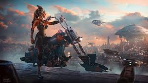 Kawasaki dirt bike monster energy wallpaper hd. 344510 Ahsoka Tano Star Wars Speeder Bike Fantasy 4k Wallpaper Mocah Hd Wallpapers
