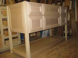 Custom built solid wood bathroom vanities. Handmade Unfinished Cabinets By Ken Witkowski Enterprises Custommade Com