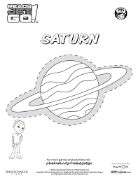 You can print the coloring page directly in. Planet Saturn Coloring Page Kids Coloring Pbs Kids For Parents