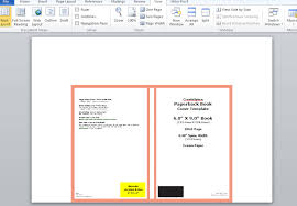 With dark mode, you'll notice that the previously white page color is now a dark grey/black. How To Make A Full Print Book Cover In Microsoft Word For Createspace Lulu Or Lightning Source Creativindie