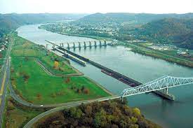 Ohio River Locks And Dams Map Ohio River Locks And Dams
