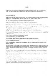 You can use this swimming information to make your own swimming trivia questions. Holes Movie Quiz Esl Worksheet By Nataliehutto