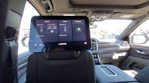2021 Yukon Denali 12 6inch Rear Entertainment System Youtube