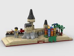 Harry Potter The Magic Story Book In 2020 Lego Hogwarts Lego Harry Potter Moc Lego Pictures