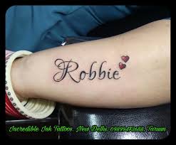 More often men decide to get a tattoo in order to give a full play to their brutality, determination, courage and romance. Robbie Name Tattoo Robbie Name Tattoo Call Whatsapp 09899473688 Ink Tattoo Name Tattoo Tattoos