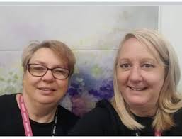 How super this morning to open my door and greet @Sally Havard & @Paula  Lushington fabulous Community Champions for Morrison's Ipswich 081 . Only  messaged these lovely ladies a day ago to