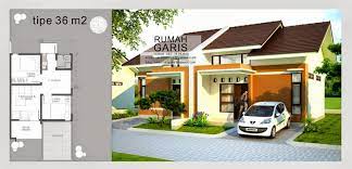 Beragam Desain Rumah Denah Dan Tampak Dari Berbagai Tipe 36 45 54 70 90 Dll Dengan Kualitas Photorealisti Rumah Arsitektur Desain Rumah Kecil Desain Rumah