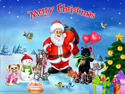 Christmas Pictures Merry Christmas With Santa Clause Happy Merry Christmas Merry Christmas Wallpaper Merry Christmas Images
