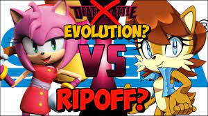 AMY ROSE (IDW): Character Growth OR Sally Acorn RIPOFF?? - YouTube