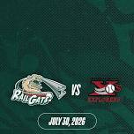 Gary SouthShore RailCats vs. Sioux City Explorers