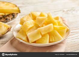 Image result for fresh pineapple slices