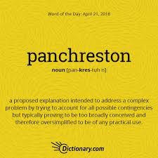 Word Of The Day Panchreston Dictionary Com Uncommon Words Word Of The Day Cool Words