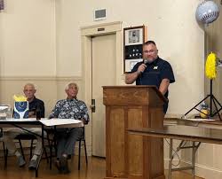 Enjoyed attending the end of season banquet for the Milford Legion Powers  Post 59 Baseball Team and presenting Coach Steve DiVitto a Citation from  the House of Representatives commemorating another successful season.