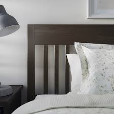 Idanas اطار سرير بني غامق Luroy Ikea