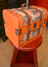 Wiltec cadenas à chaîne avec code numérique à 5 chiffres, cadenas à combinaison pour. Coffre Bois Orange 30 Cm Disposant D Un Cadenas Et D Un Port Gratuit La Malle D Asie