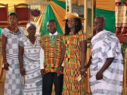 Nawuri chiefs in kente cloth. Information Traditional Ghanaian Clothing For Men And Women