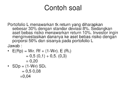 Berapa cost of equity pt xl axiata saat ini. Pemilihan Portofolio Ppt Download
