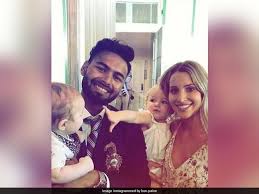 The hard knocks of this world have more effects on rishabh pant than they have on most other people, and rishabh pant lose some of the enjoyment of life in consequence. Rishabh Pant Meets Tim Paine S Wife And Kids Gets The Best Babysitter Honour Cricket News