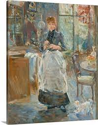Berthe marie pauline morisot was a painter and a member of the circle of painters in paris who became known as the impressionists. In The Dining Room By Berthe Morisot 1886 Wall Art Canvas Prints Framed Prints Wall Peels Great Big Canvas