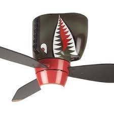 P 40 Wwii Tiger Shark Warplane Ceiling Fan Hugger Ceiling Fan Ceiling Fan Airplane Ceiling Fan