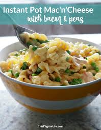 All reviews for rotini and cheese with broccoli and ham. Mac N Cheese With Bacon Peas In The Instant Pot This Pilgrim Life