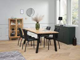 eettafel skovlunde 90x200 licht eiken jysk eettafel vitrinekast lichte eiken