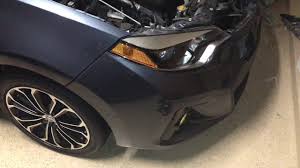 Off, parking lights, full lights, and automatic. Remove 2014 2016 Toyota Corolla Headlight Assembly Without Removing Bumper For Tinting Or Whatever Youtube