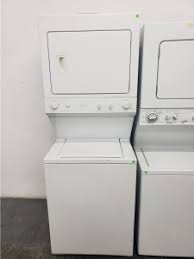 Stackable washers and dryers are the perfect way to clear up some space in your laundry room. Ge Top Loading Laundry Center With Gas Dryer Out Of Stock Kimo S Appliances Van Nuys
